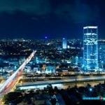 Яркий ночной Тель-Авив